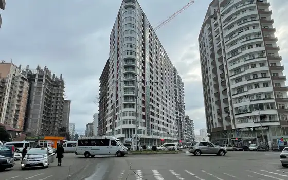 Продается квартиры в новом 21 этажном жилом доме на улице Агмашанебели с видом на море.
