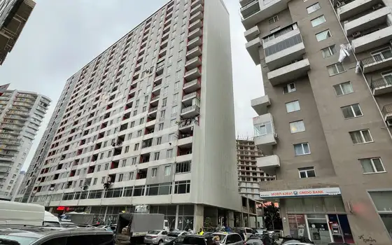Продается квартиры в новом 21 этажном жилом доме на улице Агмашанебели с видом на море.