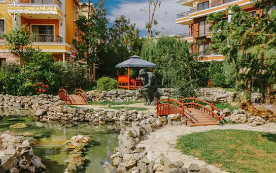 Элитные апартаменты в Dreamland Oasis в Чакви на берегу Черного море. Апартаменты под ключ с видом на море и на горы. Ча
