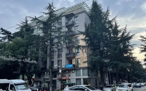 Новый 7 этажный жилой дом в центре города на улице Бараташвили у Площадь Европы.