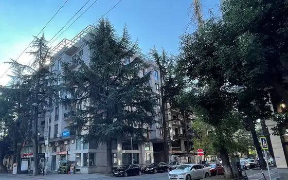 Новый 7 этажный жилой дом в центре города на улице Бараташвили у Площадь Европы.
