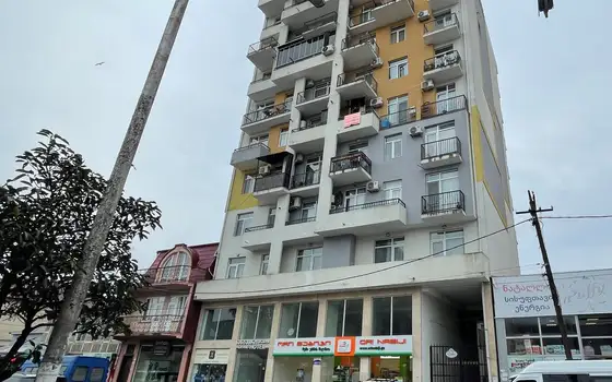 Новый 9 этажный жилой дом у торгового центра на ул. Пушкина. Квартиры с видом на горы.