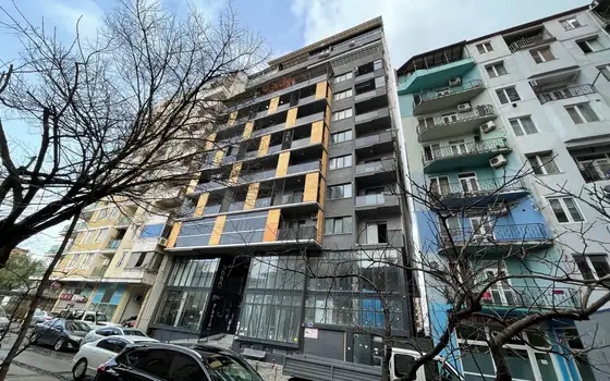 Новый дом на улице Селима Химшиашвили в центре города. Квартиры в новом доме.