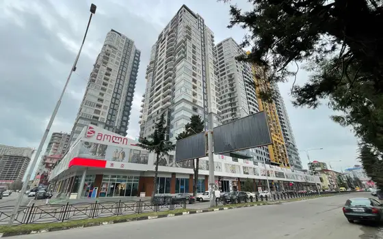 Новый 31 этажный жилой дом DS Chavchavadze и DS Chavchavadze 2 у моря. Квартиры с видом на море и на горы. Батуми. Грузи