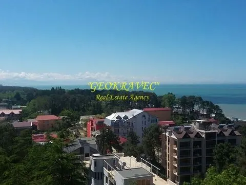 Новый 12 этажный жилой дом гостиничного типа у моря в Уреки. Квартиры с видом на море и на горы. Гурия. Грузия.