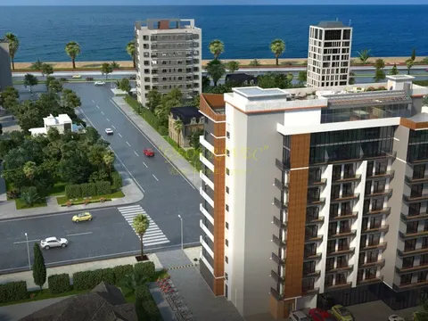Новый жилой дом гостиничного типа у моря на Новом бульваре города Батуми. Апартаменты на ул Качинских с видом на море и 