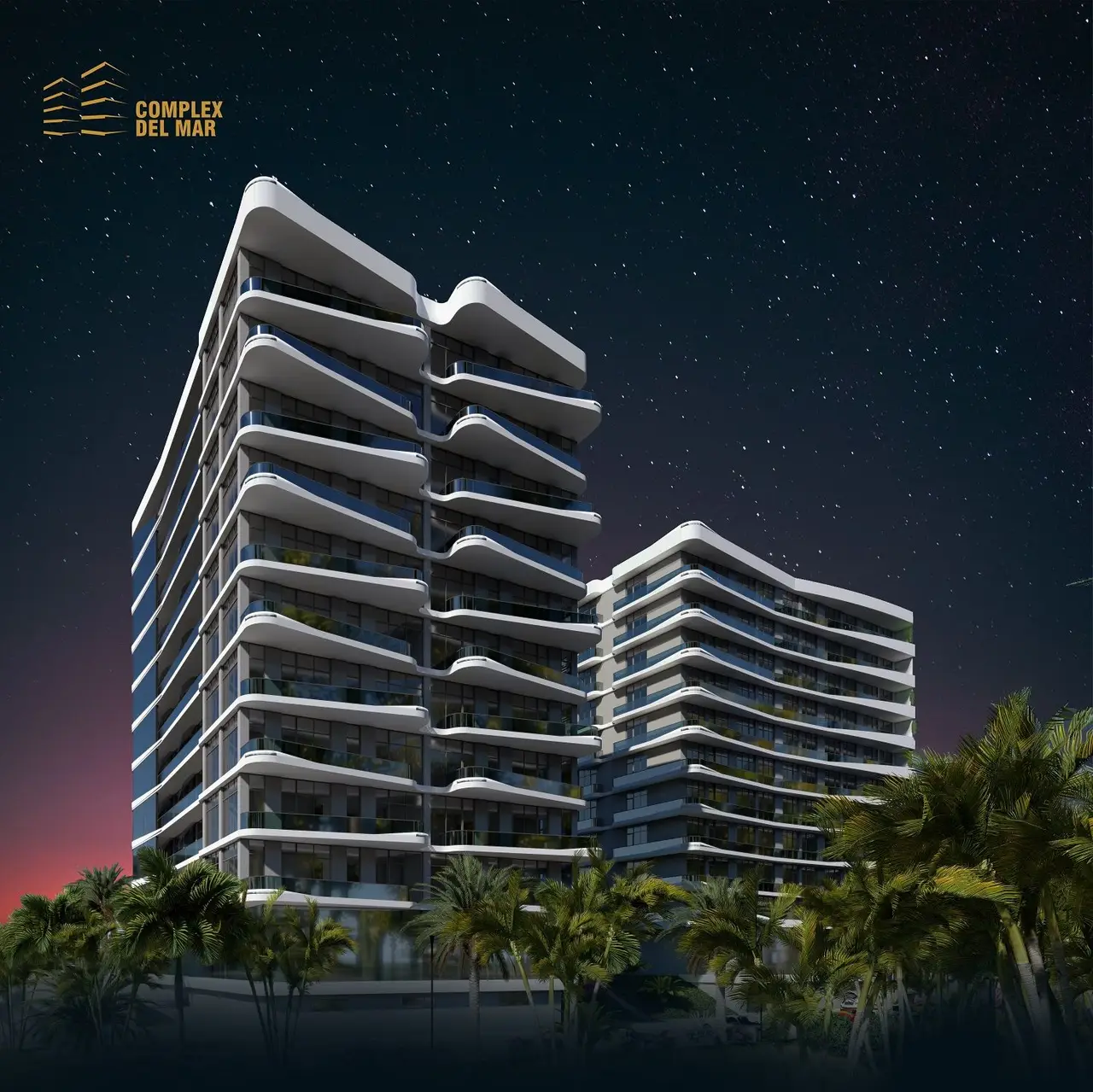Новый жилой дом Complex Del Mar гостиничного типа у моря в Чакви. Беспроцентная внутренняя рассрочка. Апартаменты по цен