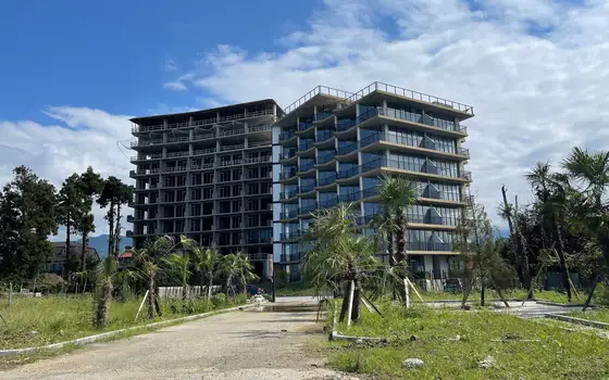 Новый жилой дом Complex Del Mar гостиничного типа у моря в Чакви. Беспроцентная внутренняя рассрочка. Апартаменты по цен