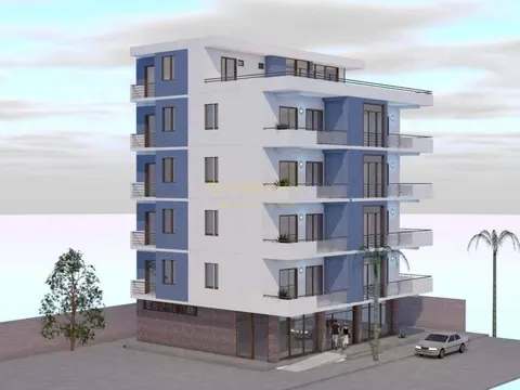 Новый 5 этажный жилой дом в Кобулети в 500 метрах от моря. Квартиры от застройщика. Аджария.