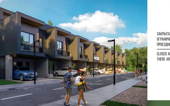 Новый проект коттеджного типа Polo Villas Greenfield в Батуми. Беспроцентная рассрочка от застройщика.