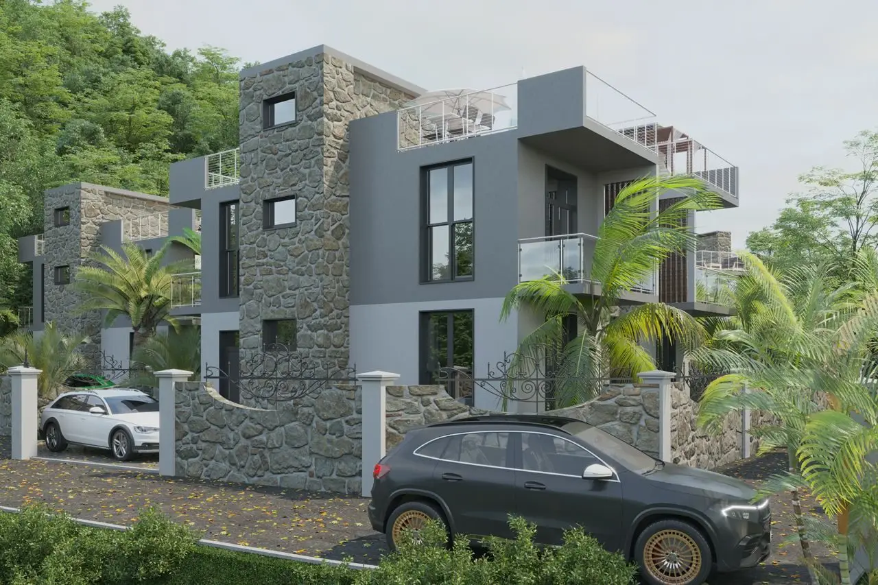 Новые элитные виллы European Village Elite на берегу Черного моря в Гонио.