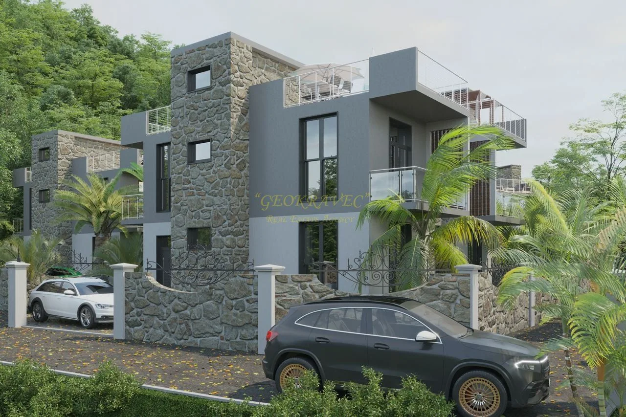 Новые элитные виллы European Village Elite на берегу Черного моря в Гонио.