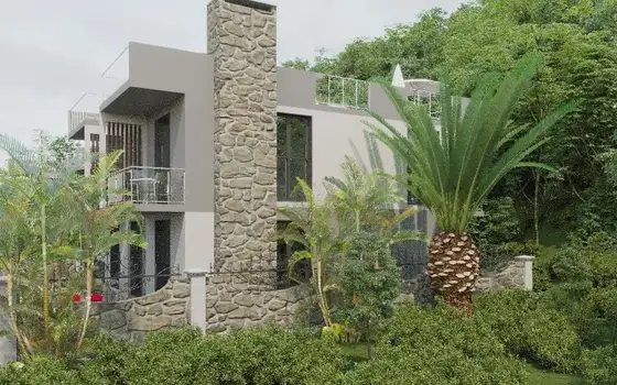 Новые элитные виллы European Village Elite на берегу Черного моря в Гонио.