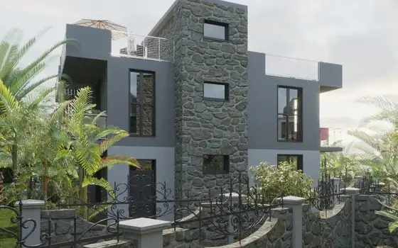 Новые элитные виллы European Village Elite на берегу Черного моря в Гонио.