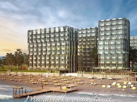 Новый жилой комплекс гостиничного типа Magnetic Beach Resort расположен на берегу Черного моря в Кобулети.