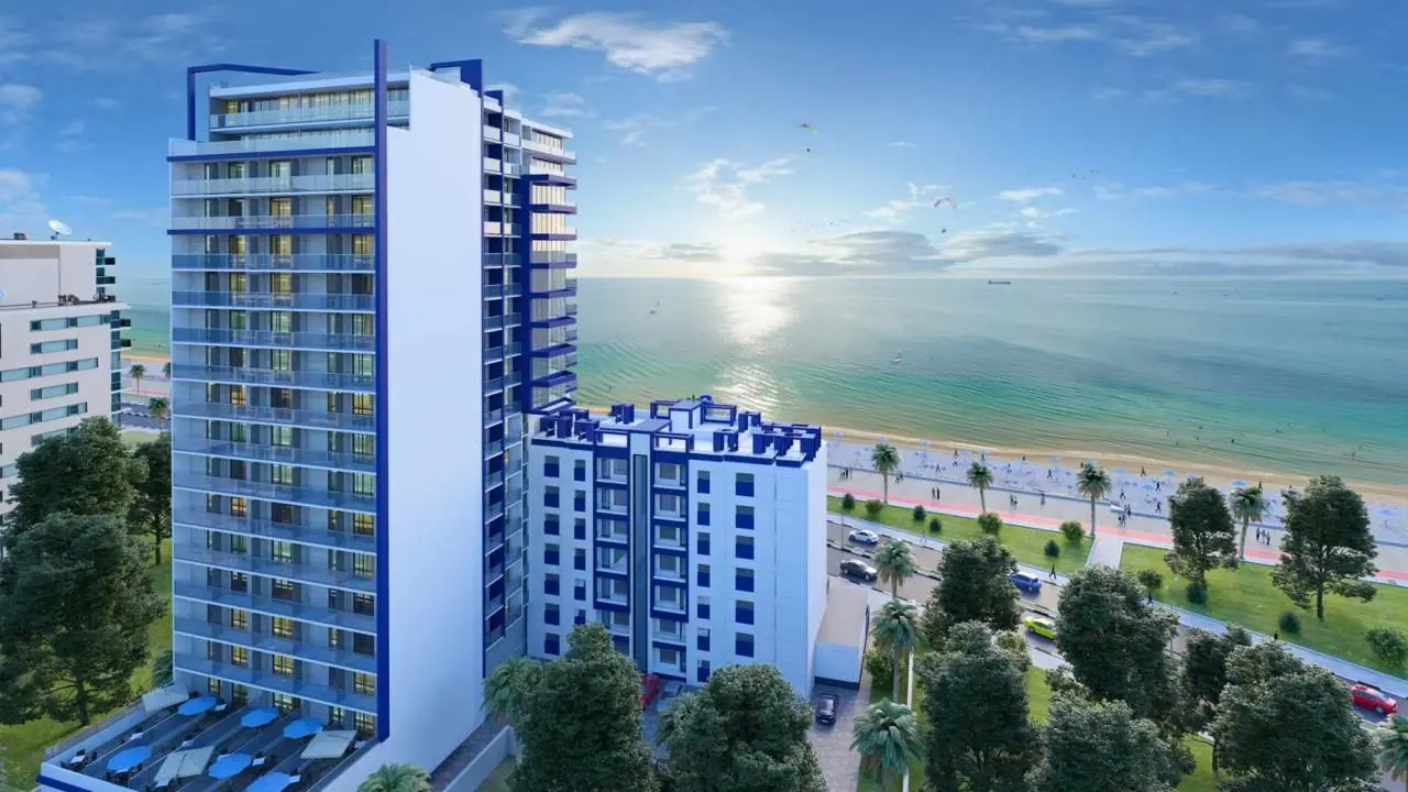 Новый гостиничный комплекс премиум класса Palm Residence в городе Батуми. Квартиры с видом на море и горы.