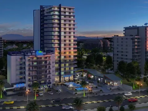 Новый гостиничный комплекс премиум класса Palm Residence в городе Батуми. Квартиры с видом на море и горы.