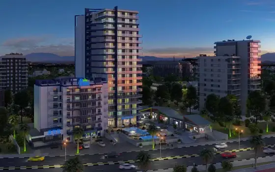 Новый гостиничный комплекс премиум класса Palm Residence в городе Батуми. Квартиры с видом на море и горы.