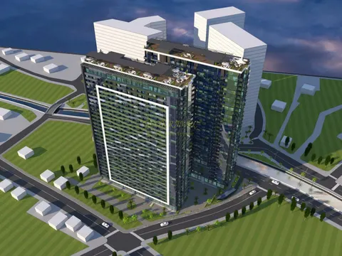 Современный многофункциональный комплекс HORIZON GRAND RESIDENCE рядом с новым бульваром.