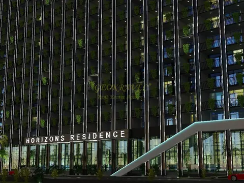 Современный многофункциональный комплекс HORIZON GRAND RESIDENCE рядом с новым бульваром.