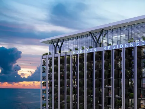 Современный многофункциональный комплекс HORIZON GRAND RESIDENCE рядом с новым бульваром.