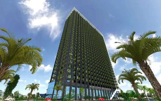 Современный многофункциональный комплекс HORIZON GRAND RESIDENCE рядом с новым бульваром.