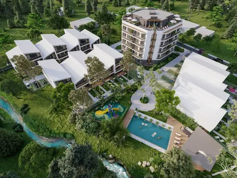 ახალი საცხოვრებელი კომპლექსი ,,Royal Residence Botaniko” ზღვასთან ჩაქვში.
