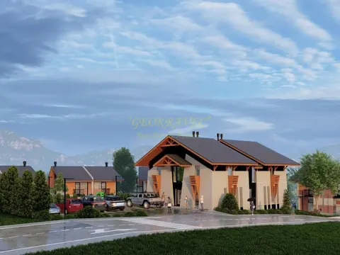 Новые жилые коттеджи на горнолыжном курорте Бакуриани.