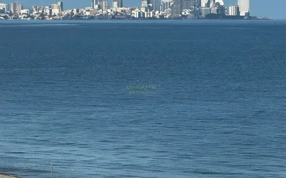 Двухкомнатная квартира на берегу моря.