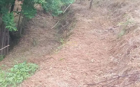 Земельный участок с видом на море и горы.