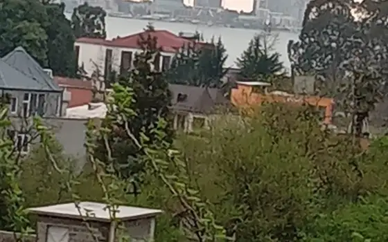 Земельный участок с видом на море и горы.
