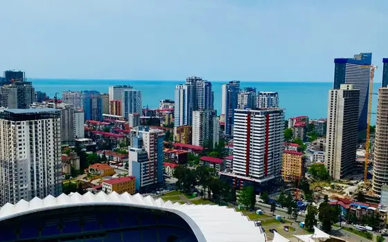 Квартира-студия с видом на море.
