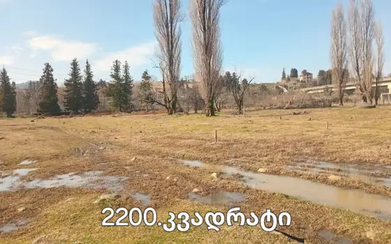 Продается земельный участок в Чакви.