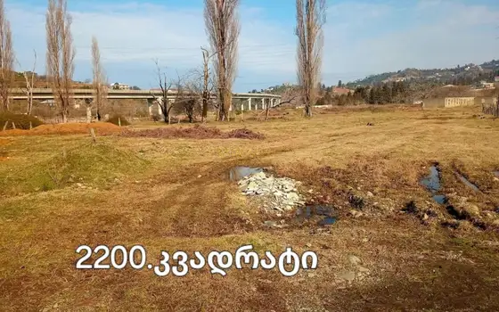 Продается земельный участок в Чакви.