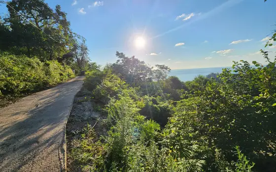 Земельный участок с видом на море.