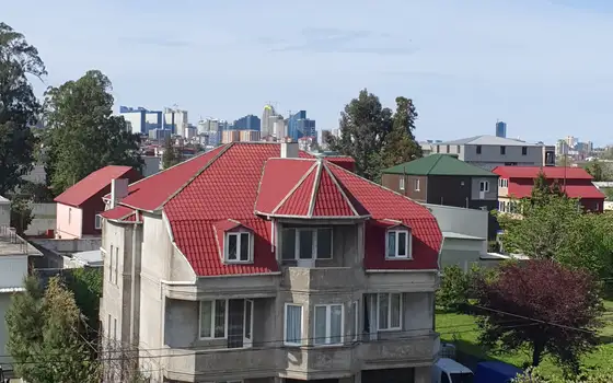 Трёхэтажный частный дом 458 м² на участке 1000 м² в тихом районе Батуми - სურათი 1