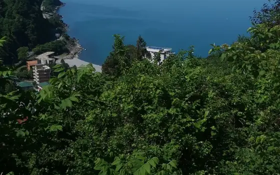 Участок 1705 м² с видом на море и горы в Квариати - სურათი 1