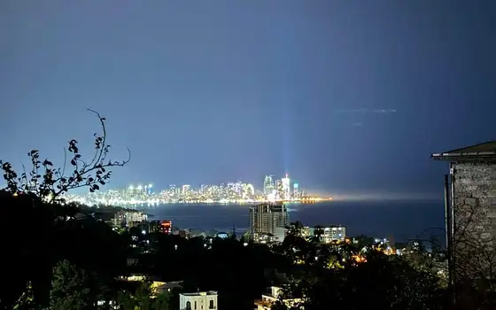 Частный дом с видом на море.