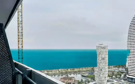Студия с видом на море в ORBI City, блок D - სურათი 1