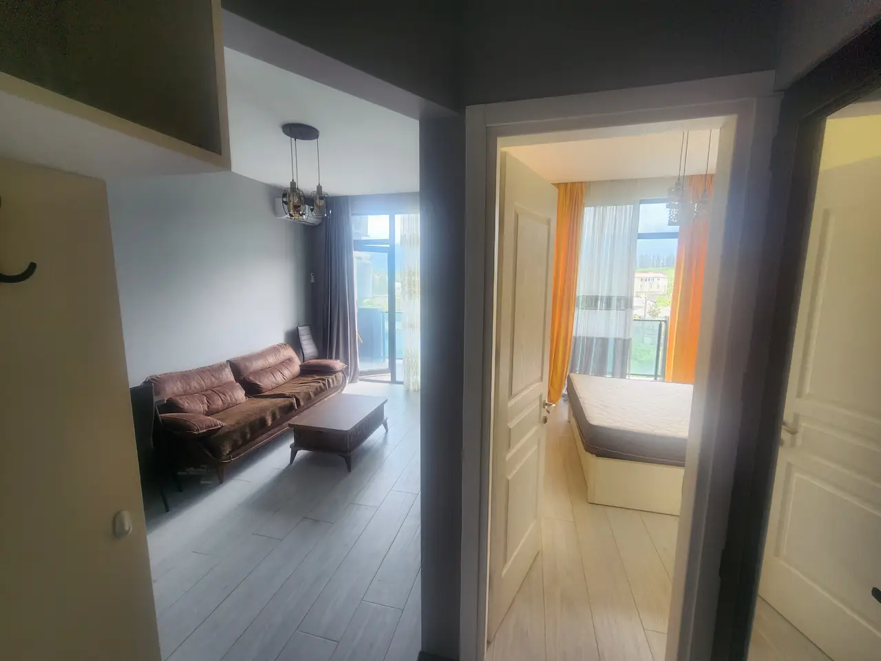1-Bedroom Apartment Near the Sea in Chakvi with Sea and Mountain Views, photo 1