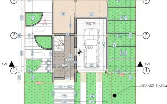 New Three-Storey Villa in Ortabatumi, photo 12