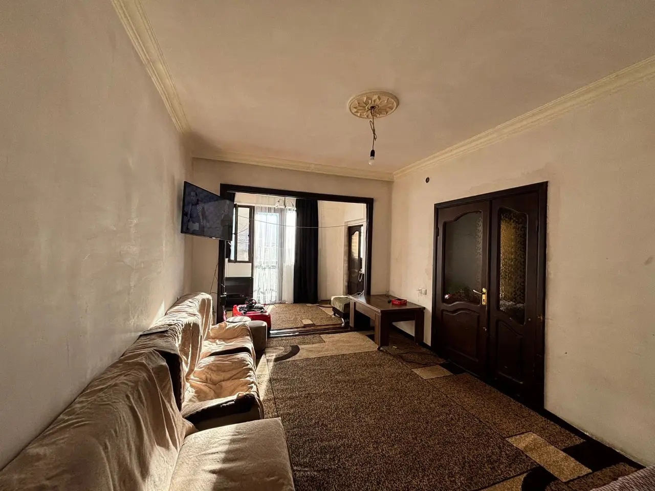 3-ოთახიანი ბინა 2 აივნით და სარდაფით გენერალ ასლან აბაშიძის ქუჩაზე, ფოტო 1