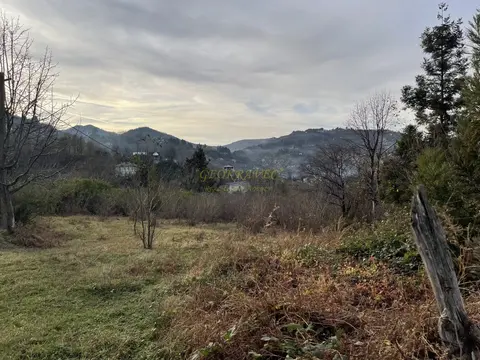 Сельскохозяйственная земля в пригороде Батуми у реки.