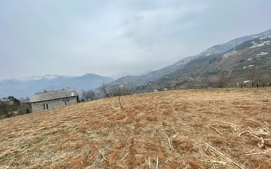 На продаже участок в 15 км-ах от города Батуми и от побережья Черного моря прекрасным видом на горные пейзажи.