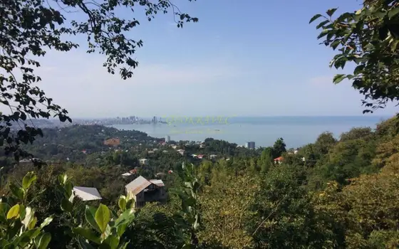 Приземлитесь на зеленом мысу с видом на море и город - სურათი 1