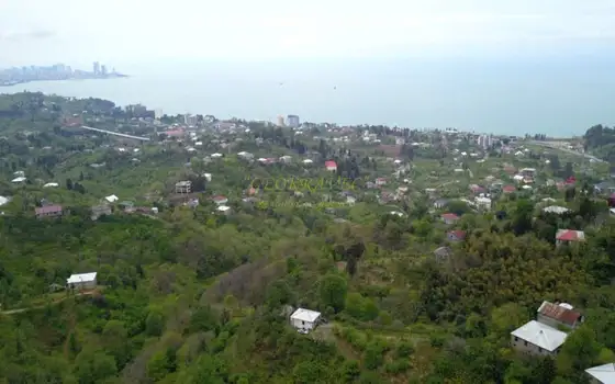 Земельный участок в Махинджаури с видом на море и Батуми - სურათი 1