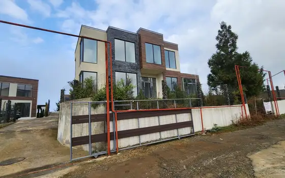 Современный двухэтажный дом 220 м² с видом на море в Ахалсопели - изображение 1