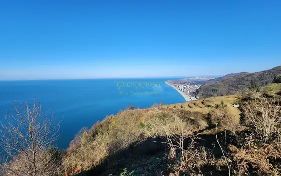 Земельный участок с  видом на море в  Сарпи.