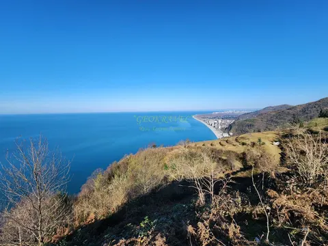Земельный участок с  видом на море в  Сарпи.