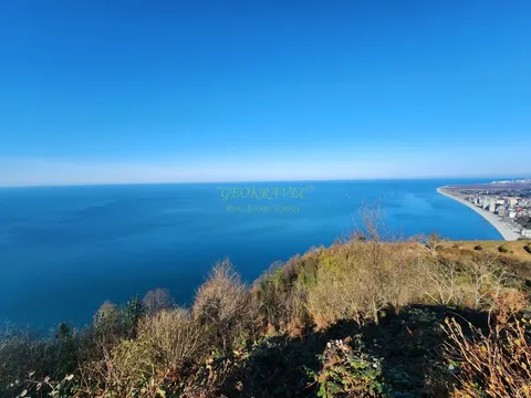 Земельный участок с  видом на море в  Сарпи.